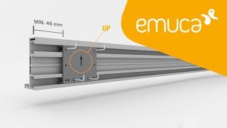 Cómo montar el sistema corredero Space+ para puertas correderas – Emuca