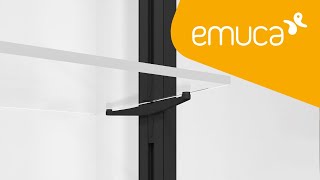 Cómo montar un estante de cristal en el sistema Zero - Emuca