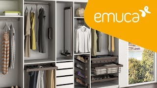 Accesorios para interior de armario - Moka - Emuca