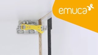 Cómo montar una tabla de planchar plegada dentro de un cajón - Emuca