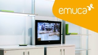 Cómo instalar y ajustar el sistema de puertas elevables Agile en cocinas y muebles de hogar - Emuca