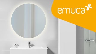 Cómo montar un espejo de baño retroiluminado Cassiopea – Emuca