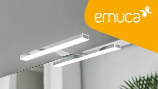 Cómo instalar luces LED para iluminar los muebles de baño - Emuca