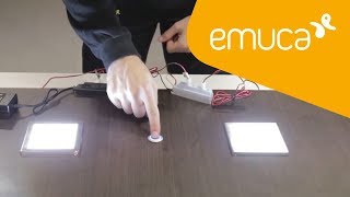 Cómo montar un sensor interruptor Micron a una luminaria - Emuca