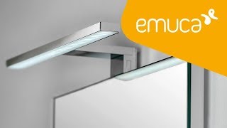 Cómo instalar una luminaria de baño - Emuca