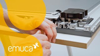 Cómo ajustar un sistema corredero Concepta3 - Emuca