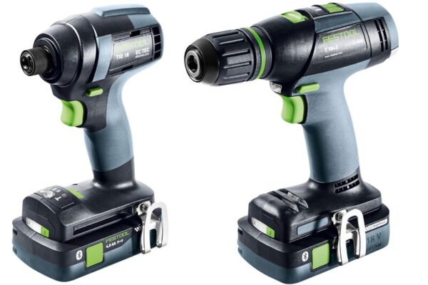 Set de taladro atornillador y atornillador de impacto TID 18 HPC 4,0 I-Set T18 - Imagen 2