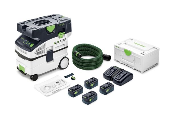 Aspirador profesional a batería CLEANTECCTMC MIDI I-Plus