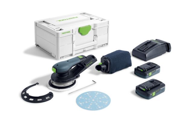 Lijadora excéntrica a batería ETSC 2 150 4,0 I-Plus