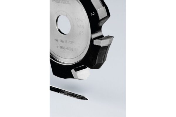 Fresa para ranuras en VHW 118x18-135°/Alu