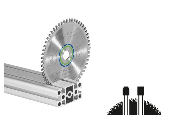 Hoja de sierra ALUMINIUM/PLASTICSHW 225x2,6x30 TF68