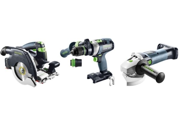 Set combinado a batería para construcción en madera HKC 55/TPC 18/AGC 18/TB M 137 - Imagen 2