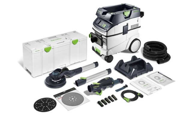 Set de lijadora de pared y aspirador PLANEXLHS 2 225 EQI/CTL 36-Set