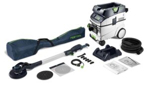 Set de lijadora de pared y aspirador PLANEXLHS 2-M 225 EQ/CTM 36-Set