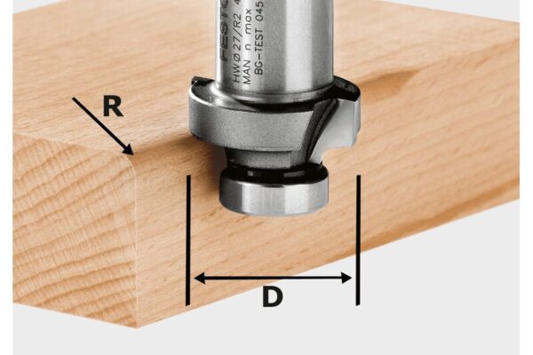 Fresa para redondear HW R3-OFK 500